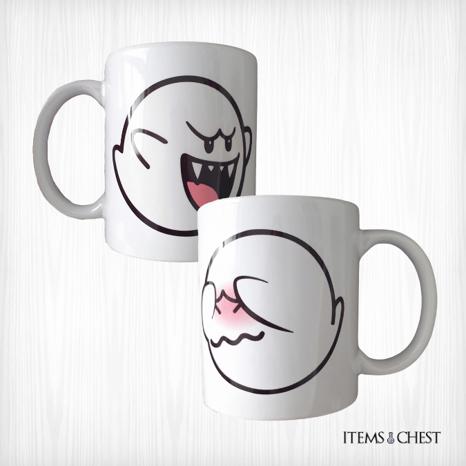 taza fantasma mario