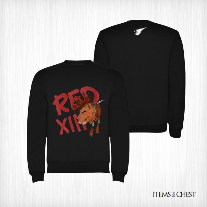 sudadera ff7-redXIII