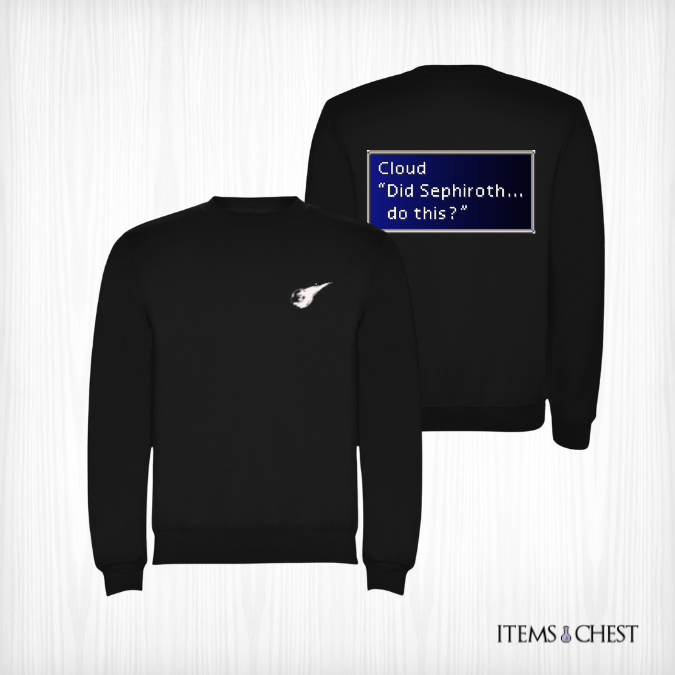 sudadera ff7-sephiroth